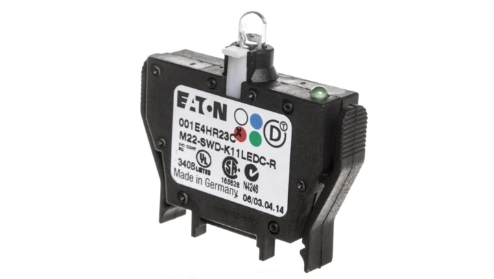 Styk pomocniczy 1Z 1R montaż tylni dioda czerwona SmartWire-DT M22-SWD-K11LEDC-R 116006