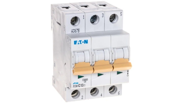 Wyłącznik nadprądowy 3P C 13A 10kA AC PLSM-C13/3-MW 242472