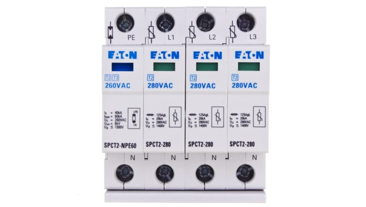 Ogranicznik przepięć Typ T2 3P+NPE 20kA SPCT2-280-3+NPE 167620