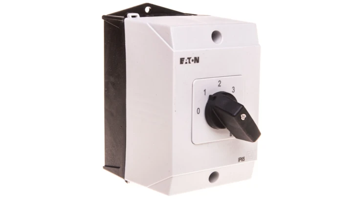 Łącznik krzywkowy 0-1-2-3-4-5 1P 20A w obudowie T0-3-8243/I1 207128