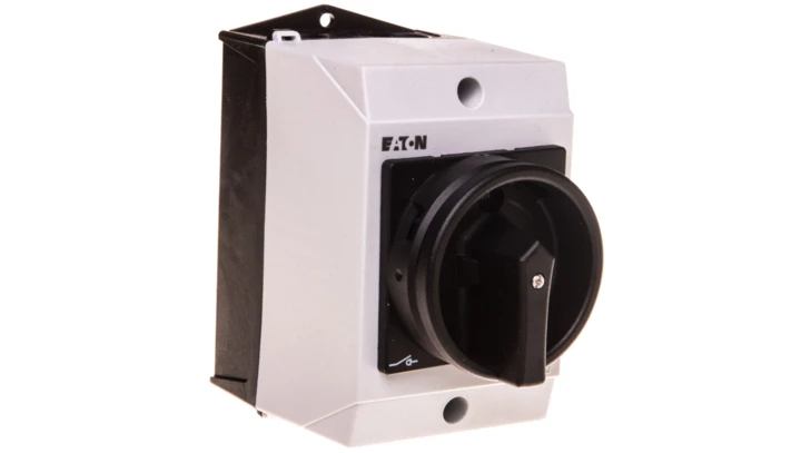 Łącznik krzywkowy 0-1 6P 20A w obudowie T0-3-8342/I1/SVB-SW 207160