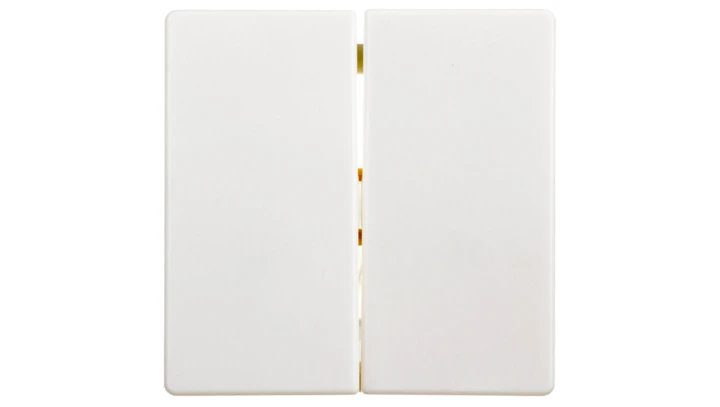 Berker Q.1 Klawisz podwójny do łącznika klawiszowego śnieżnobiały aksamit 16236089