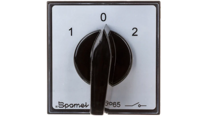 Łącznik krzywkowy sieć-agregat 4P 25A do wbudowania SK25-4.8396P03