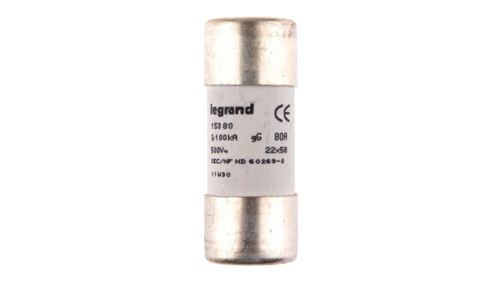 Wkładka bezpiecznikowa cylindryczna 22x58mm 80A gL 500V HPC 015380