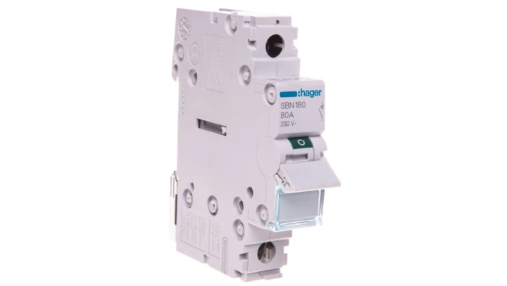 Rozłącznik modułowy 80A 1P SBN180