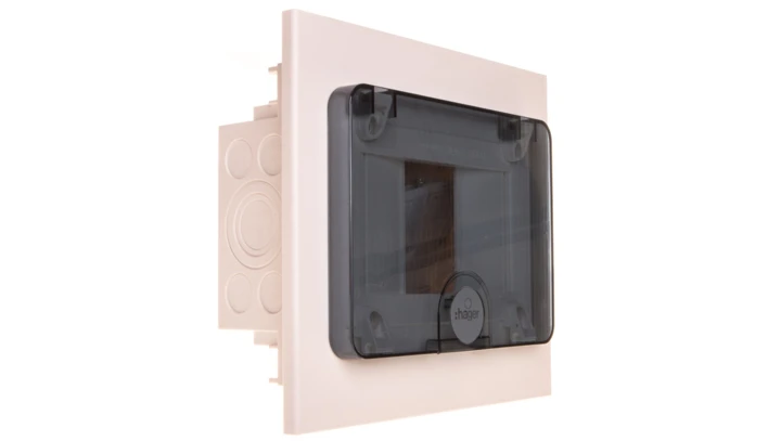 Rozdzielnica modułowa 1x4 podtynkowa IP40 (drzwi transparentne) Golf VF104TD