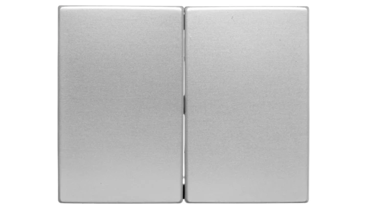 K.5 Klawisze do łącznika 2 klawiszowego aluminium 14357003