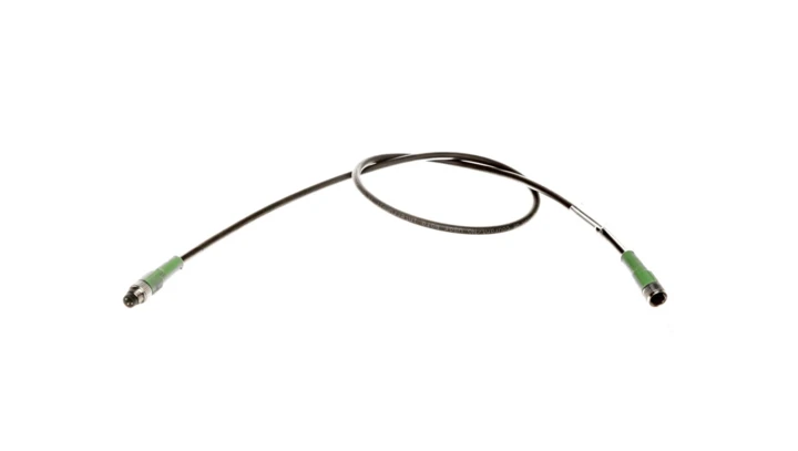 Kabel do czujników 3P 0,6m wtyczka M8 gniazko M8 SAC-3P-M 8MS/6,0-PUR/M 8FS 1681910