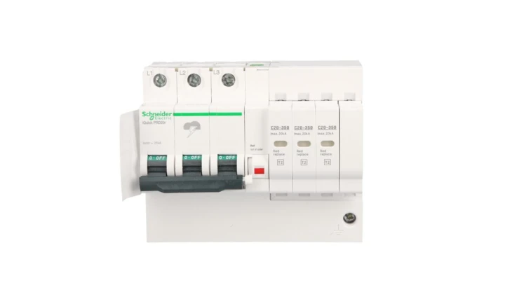 Ogranicznik przepięć Typ T2 3P 20kA 350V IT/TN-C iPRDr A9L16296