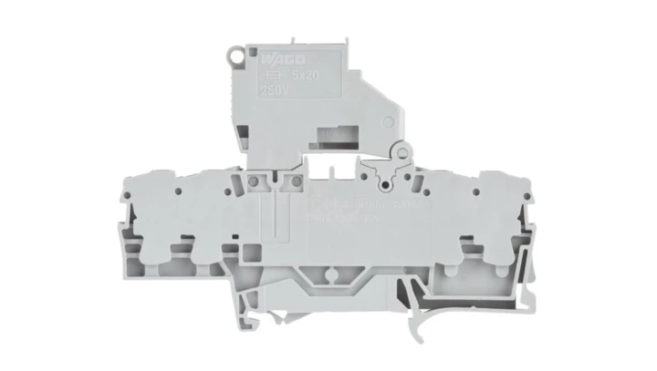 Złączka bezpiecznikowa 2,5mm2 szara 5x20mm 2002-1811 TOPJOBS