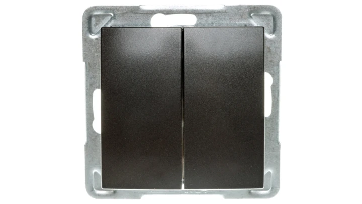 IMPRESJA Łącznik świecznikowy antracyt ŁP-2Y/m/50