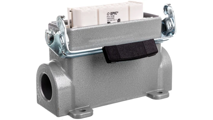 Zestaw kompletny 16+PE stykowy żeński /obudowa cokołowa + wkład/ EPIC KIT H-A 16 BS SGR-LB M20 75009633