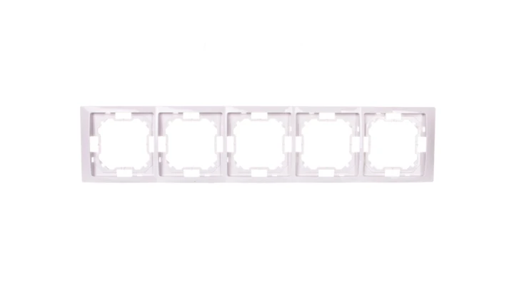 Simon Basic Neos Ramka pięciokrotna biała BMRC5/11