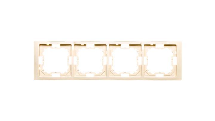 Simon Basic Neos Ramka poczwórna beżowy BMRC4/12