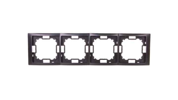 Simon Basic Neos Ramka poczwórna grafit matowy BMRC4/28
