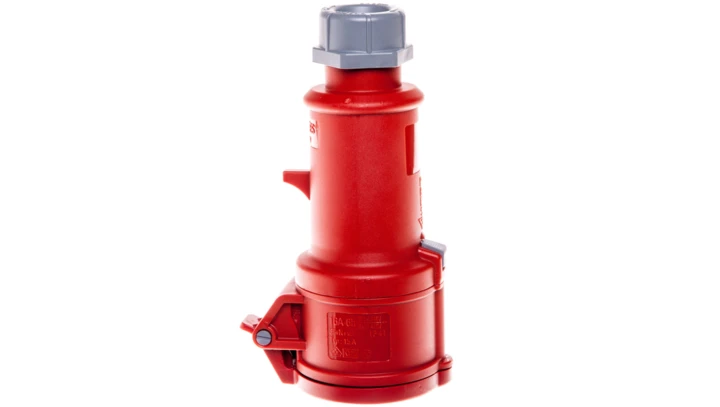Gniazdo przenośne 5P 16A 400V 6h czerwone IP44 ProTOP MEN15A