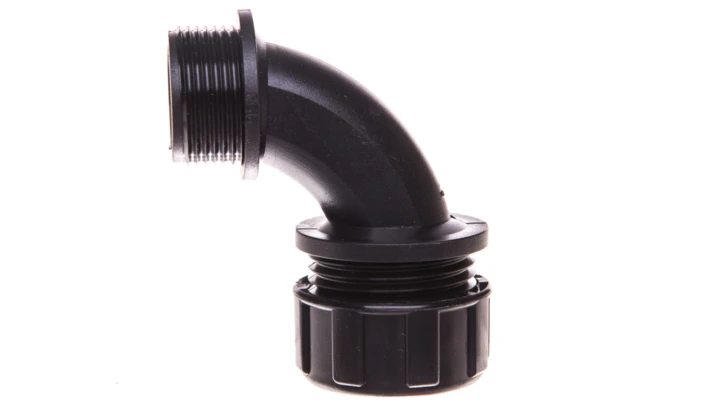 Dławnica kątowa do węża osłonowego PG16 IP65 SILVYN MPC 90 16 czarna 55502488 /10 szt./