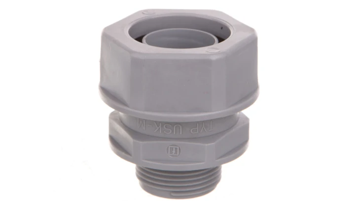 Dławnica do węża ocłonowego M25 IP54 SILVYN USK-M 25x1,5 ciemnoszara 55501340 /25 szt./