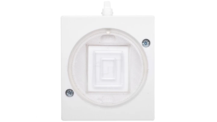 LAMBDA Łącznik hermetyczny schodowy IP44 biały ŁNH-3L/00