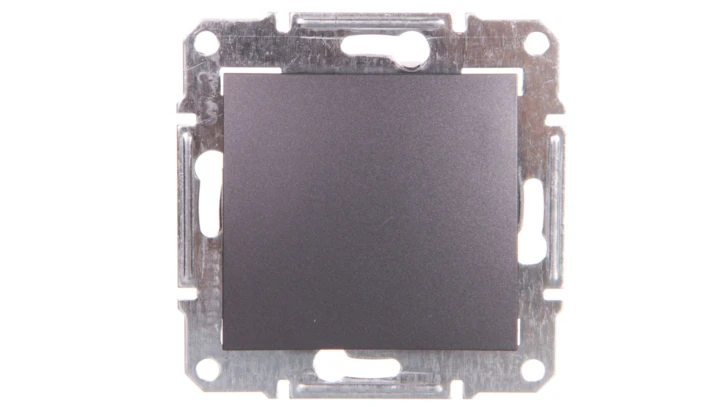 SEDNA Łącznik jednobiegunowy 10AX grafitowy SDN0100170