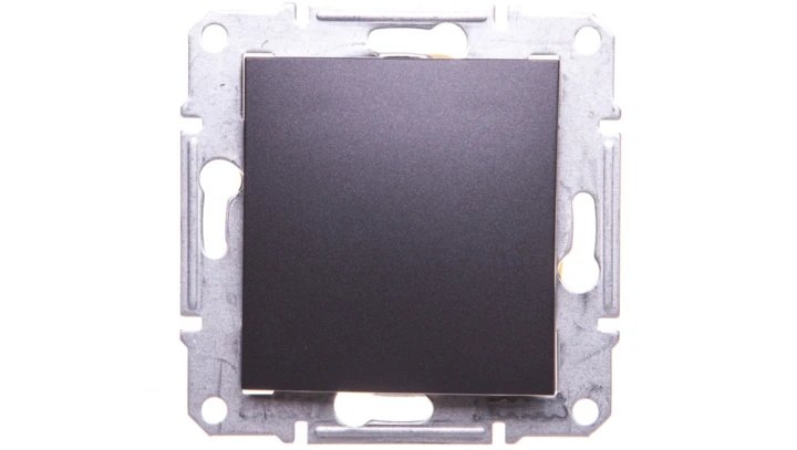 SEDNA Łącznik krzyżowy 10AX grafitowy IP44 SDN0500370