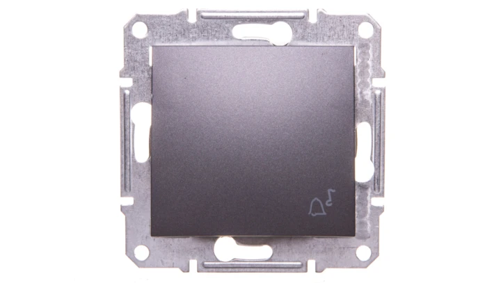 SEDNA Przycisk dzwonek” grafitowy SDN0800170