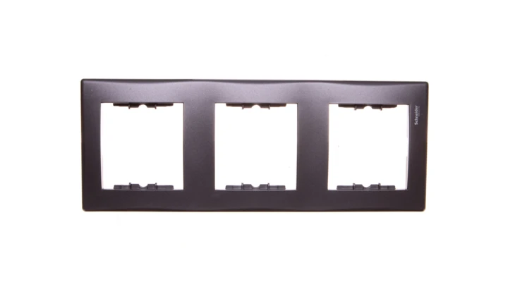 SEDNA Ramka potrójna pionowa grafitowa SDN5801370