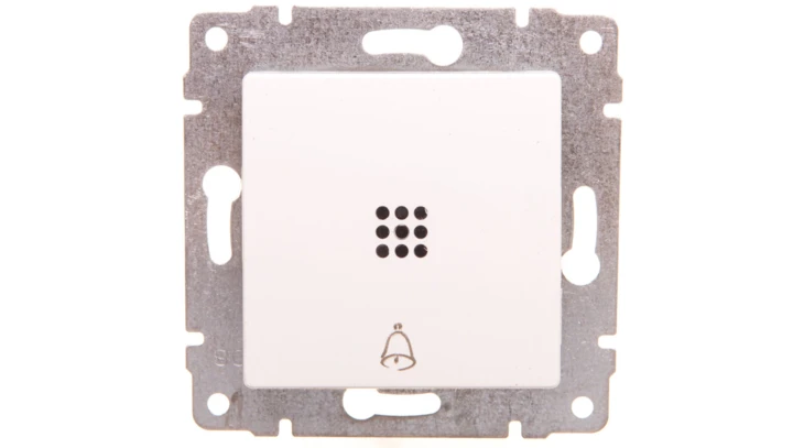 VENA Przycisk /dzwonek/ z podświetleniem biały 520414