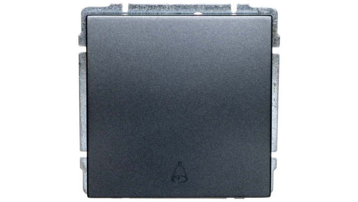 KOS66 Przycisk /dzwonek/ grafit 666014