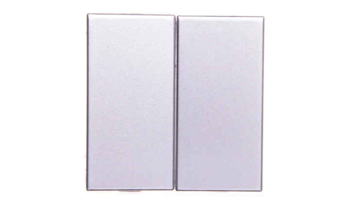 VENA Klawisz podwójny 2szt. 22,5x45 aluminium 514080