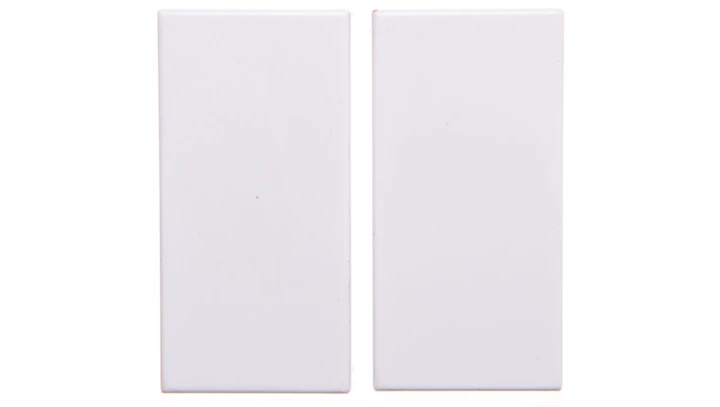 KOS66 Klawisz podwójny 2szt. 22,5x45 biały 660480