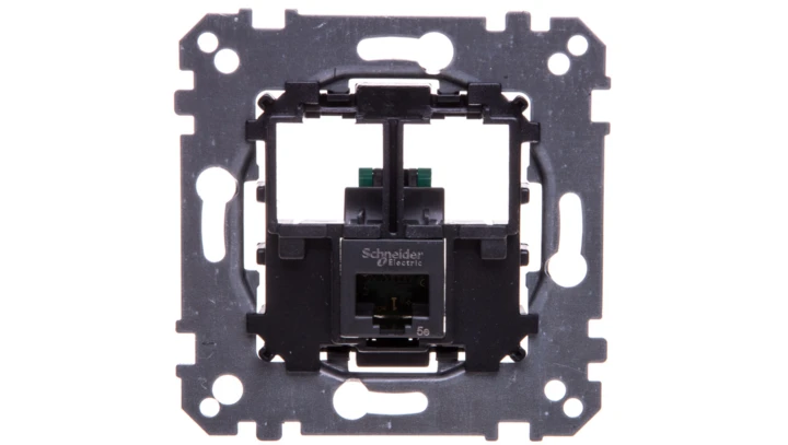 Merten Gniazdo komputerowe pojedyncze RJ45 kat.5e UTP MTN4575-0001