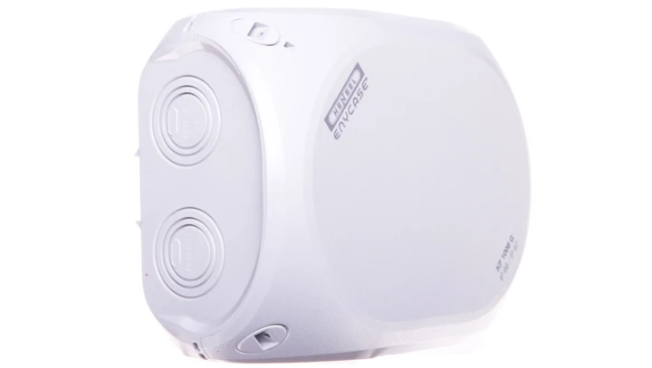 Puszka odgałęźna n/t bez zacisków 180x130x77mm szara IP66/67 KF 1000 G 62000057