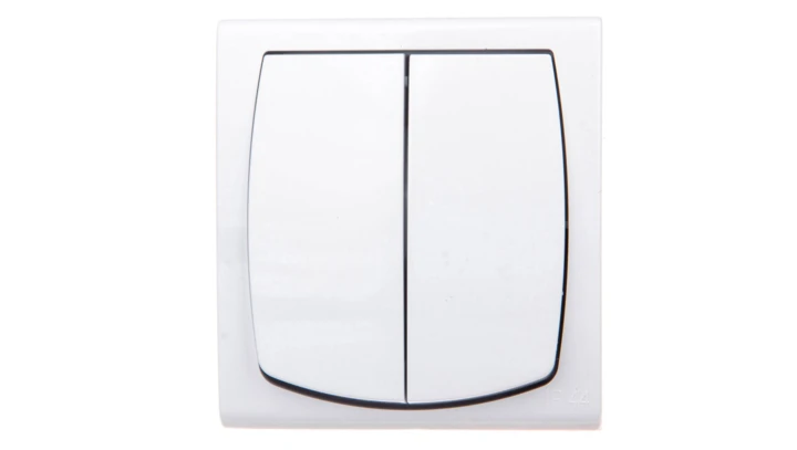 MADERA Łącznik hermetyczny świecznikowy IP44 biały ŁNH-2N/00