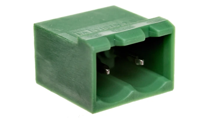 Gniazdo pinowe 2P 320V 12A zielone MSTBVA 2,5/ 2-G 1755516 /250szt./