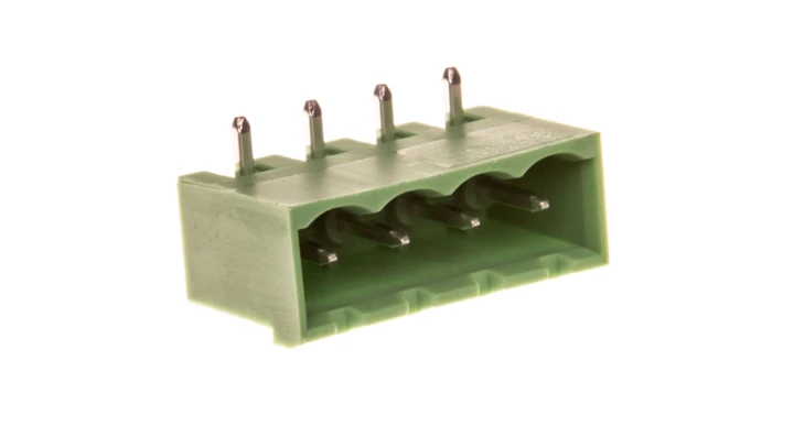 Gniazdo pinowe 4P 320V 12A zielone MSTBA 2,5/ 4-G 1757491 /250szt./