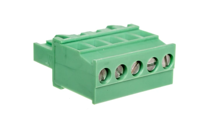 Wtyk śrubowy do płytek drukowanych 5P zielony MVSTBR 2,5/ 5-ST-5,08 1792278 /100szt./