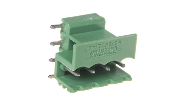 Gniazdo pinowe 4P 320V 12A zielone MSTBO 2,5/ 4-G1R 1861073 /200szt./