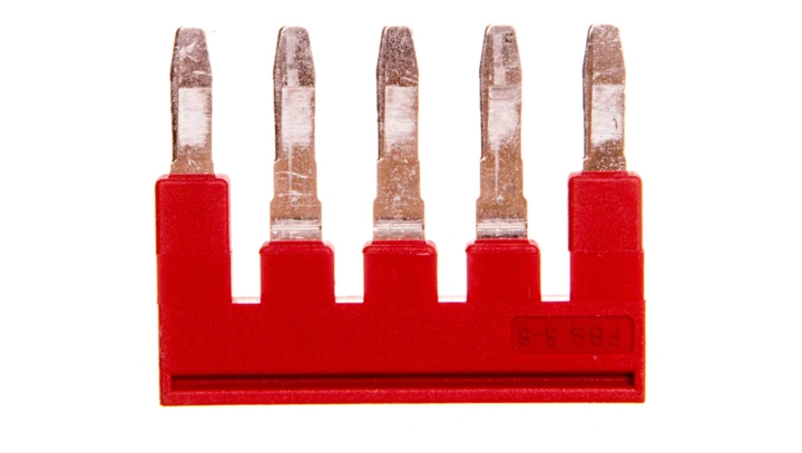 Mostek wtykany 5-biegunowy 6,2mm czerowny FBS 5-6 3030349 /50szt./