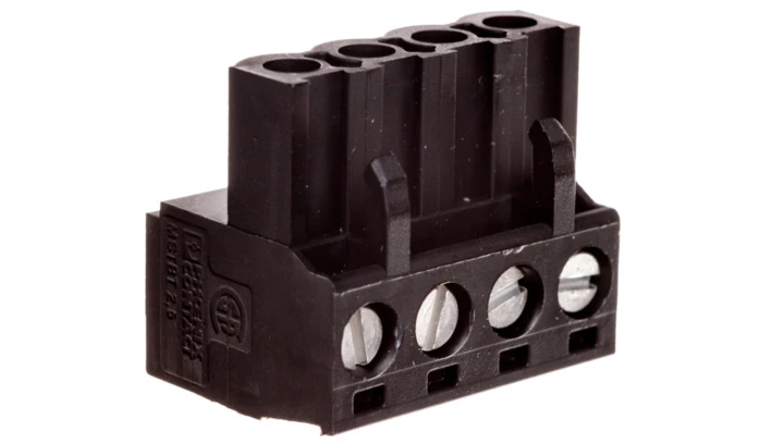 Wtyk śrubowy do płytek drukowanych 4P czarny MSTBT 2,5/ 4-ST BK 1893313 /100szt./