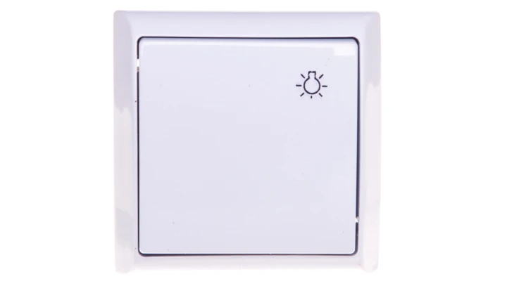 BIS Przycisk /światło/ biały ŁN-5B/00