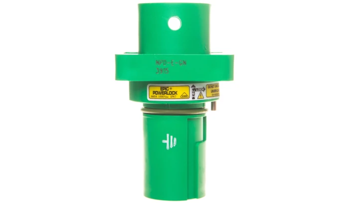 Obudowa wtyczki pulpitowa EPIC POWERLOCK A1 PE zielona SP M12 44420221
