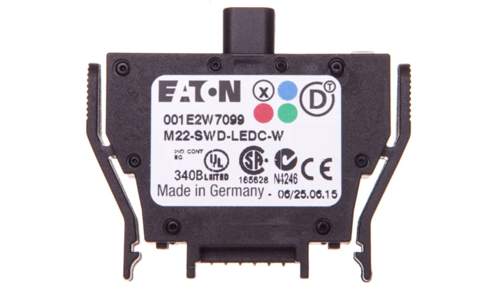 Zestaw świetlny z diodą LED biała 30V DC montaż czołowy SmartWire-DT 115997