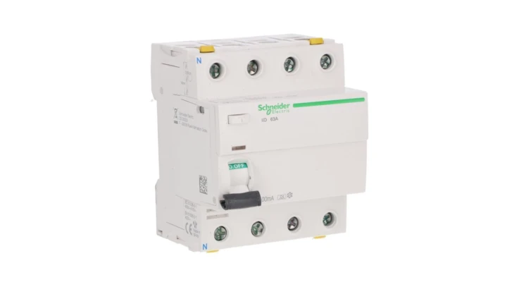 Wyłącznik różnicowoprądowy IID 4p 63A 100mA typ A A9Z22463