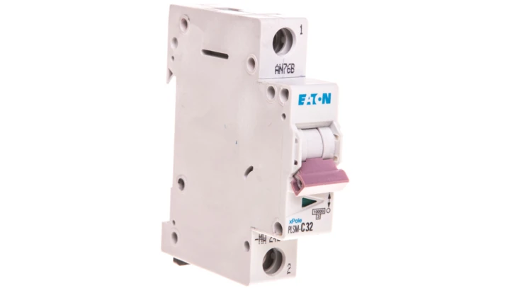 Wyłącznik nadprądowy 1P C 32A 10kA AC PLSM-C32-MW 242209