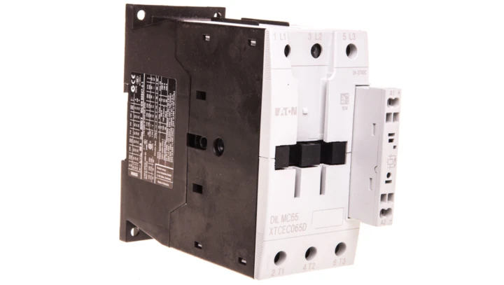 Stycznik mocy 65A 3P 24V DC 0Z 0R zacisk sprężynowy DILMC65(RDC24) 278039