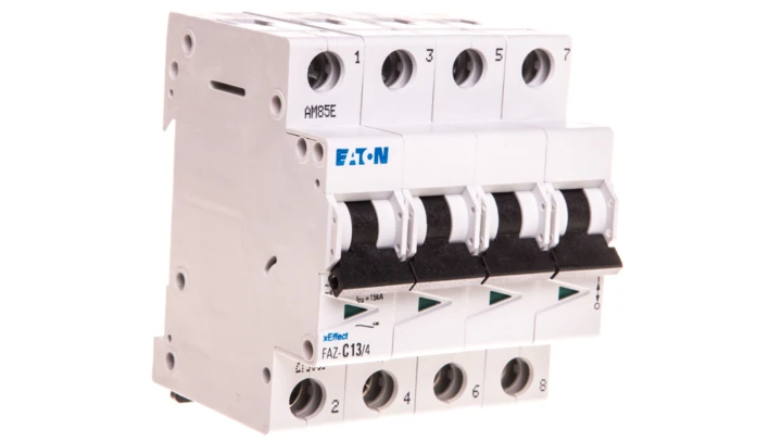 Wyłącznik nadprądowy 4P C 13A 15kA AC FAZ C13/4 279059