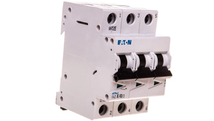 Wyłącznik nadprądowy 3P K 40A 15kA AC FAZ K40/3 278915