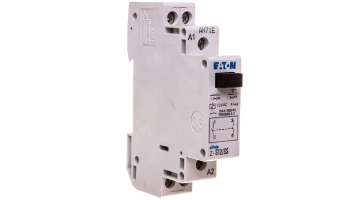 Przekaźnik impulsowy 16A 12V AC 1Z 1R Z-S12/SS 265278