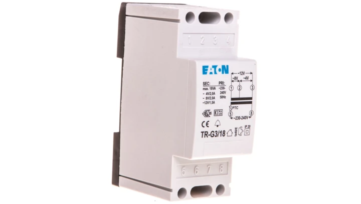 Transformator dzwonkowy 230/(4-8-12)V 2-2-1,5A TR-G3/18 272483